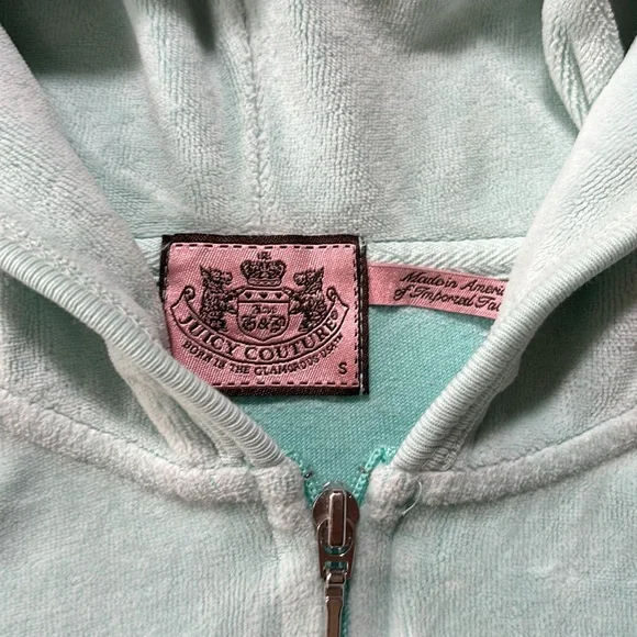 Juicy Couture Velour Green small Hoodie Jacket
With flaws - Picture 4 of 14